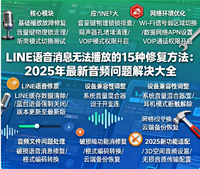 Line语音/视频通话无法使用？设备权限与驱动修复方法